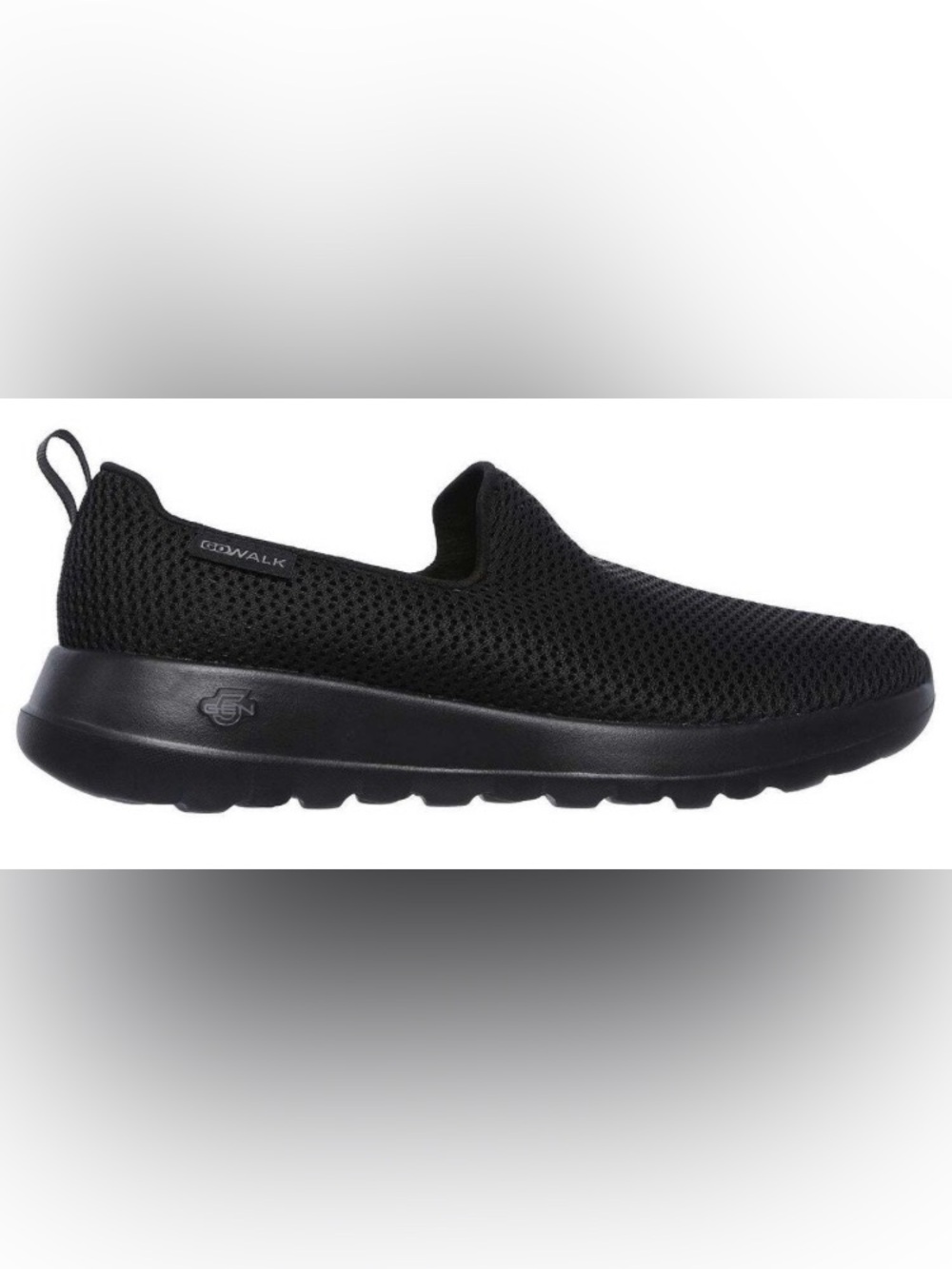 Skechers Air Cooled  Women's Slip-On Mesh Walking Shoe - Black size 8.5